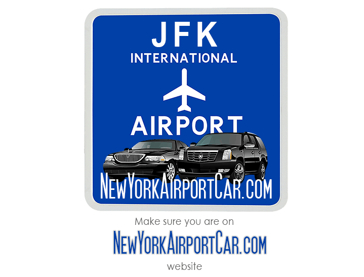 airport terminal map. JFK Airport car service.